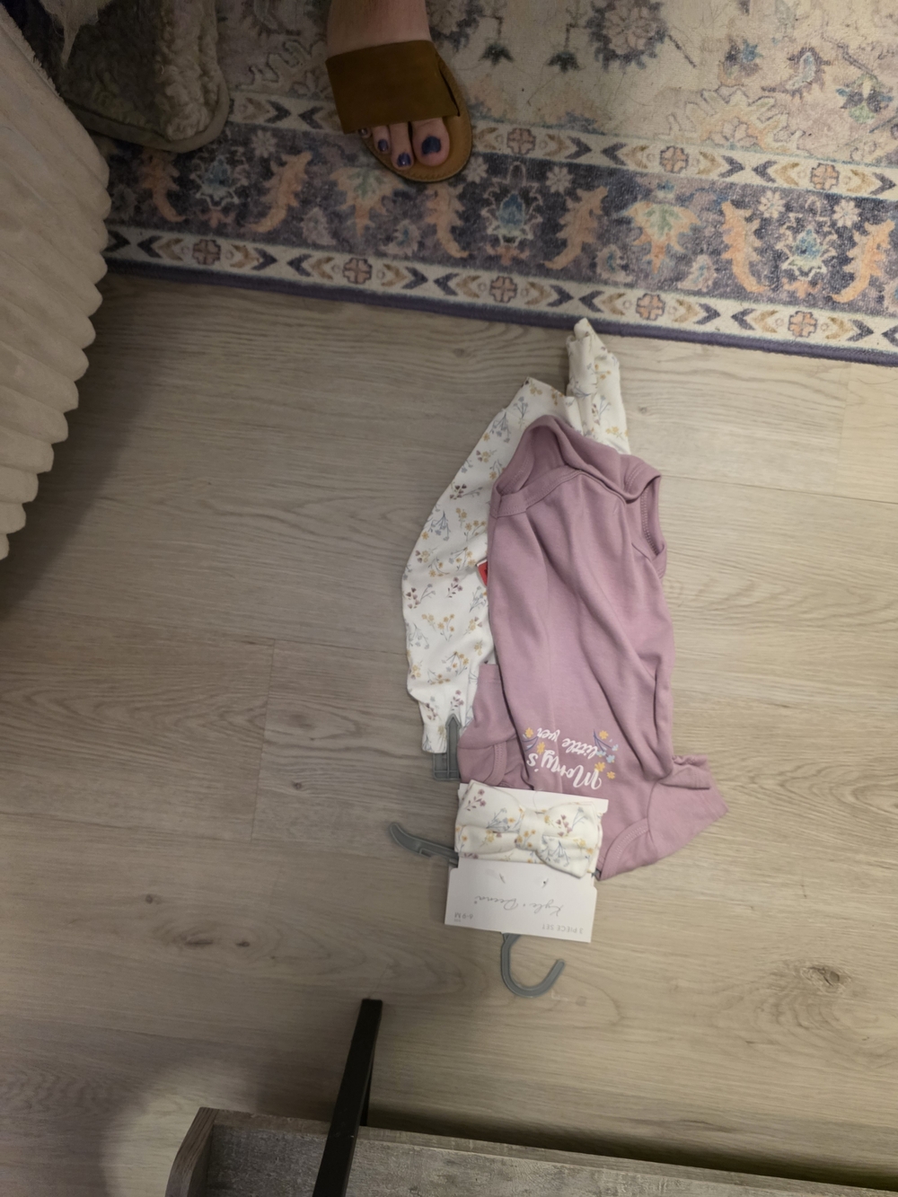 Girls' Pink Floral Kids Matching Set